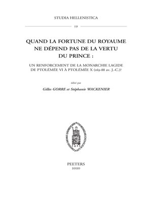 cover image of Quand la fortune du royaume ne depend pas de la vertu du prince